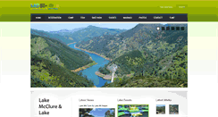 Desktop Screenshot of lakemcclure.org